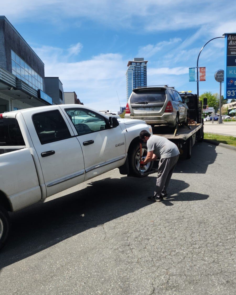 Old car removal in Vancouver
